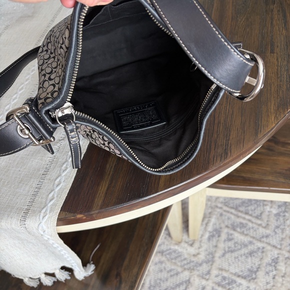 Coach mini C SoHo Signature Canvas Crossbody - Picture 9 of 12